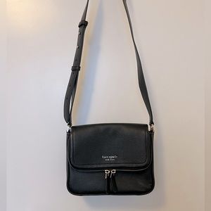 Kate Spade Run Around crossbody bag in black